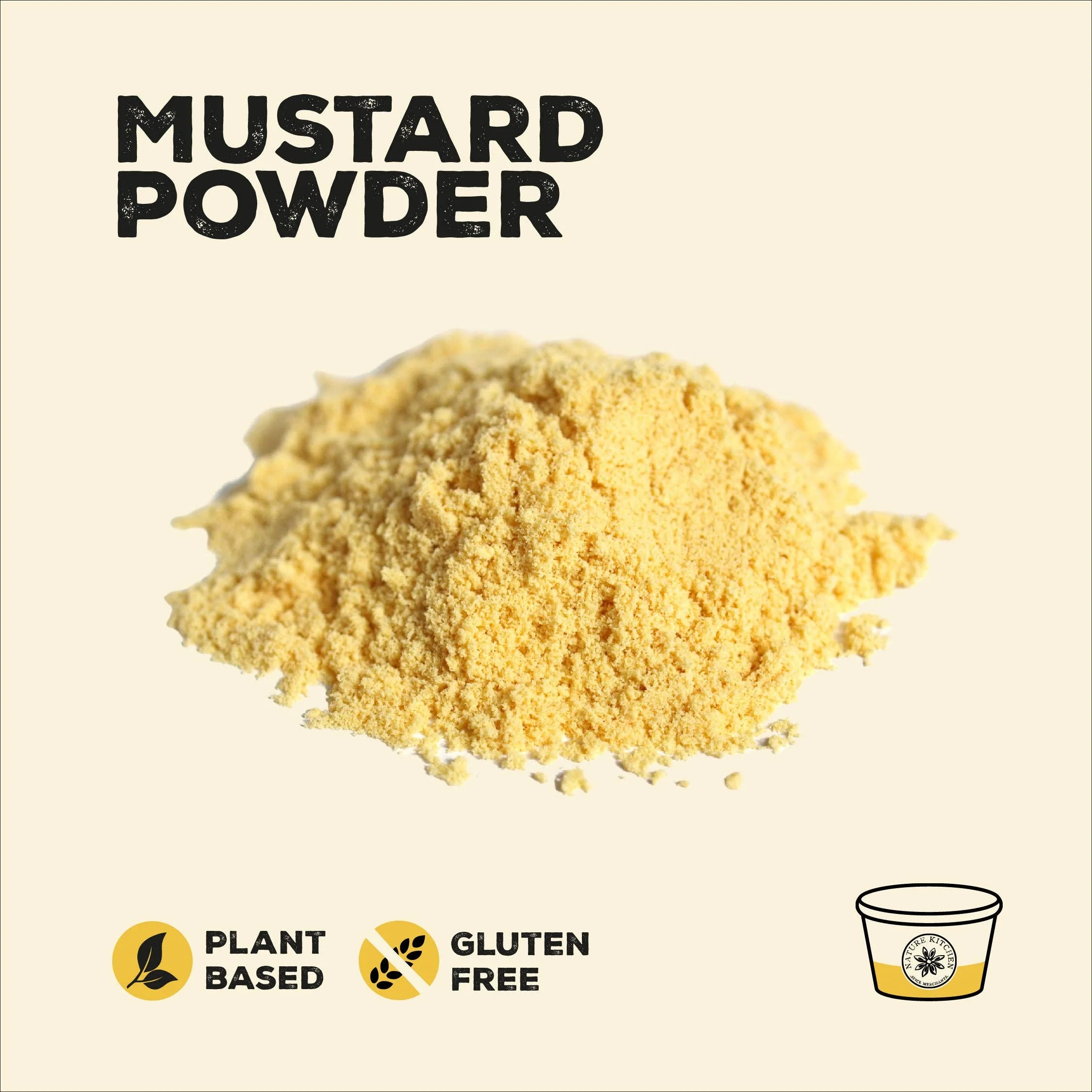 Nature Kitchen Mustard Powder (50g) - Image 2