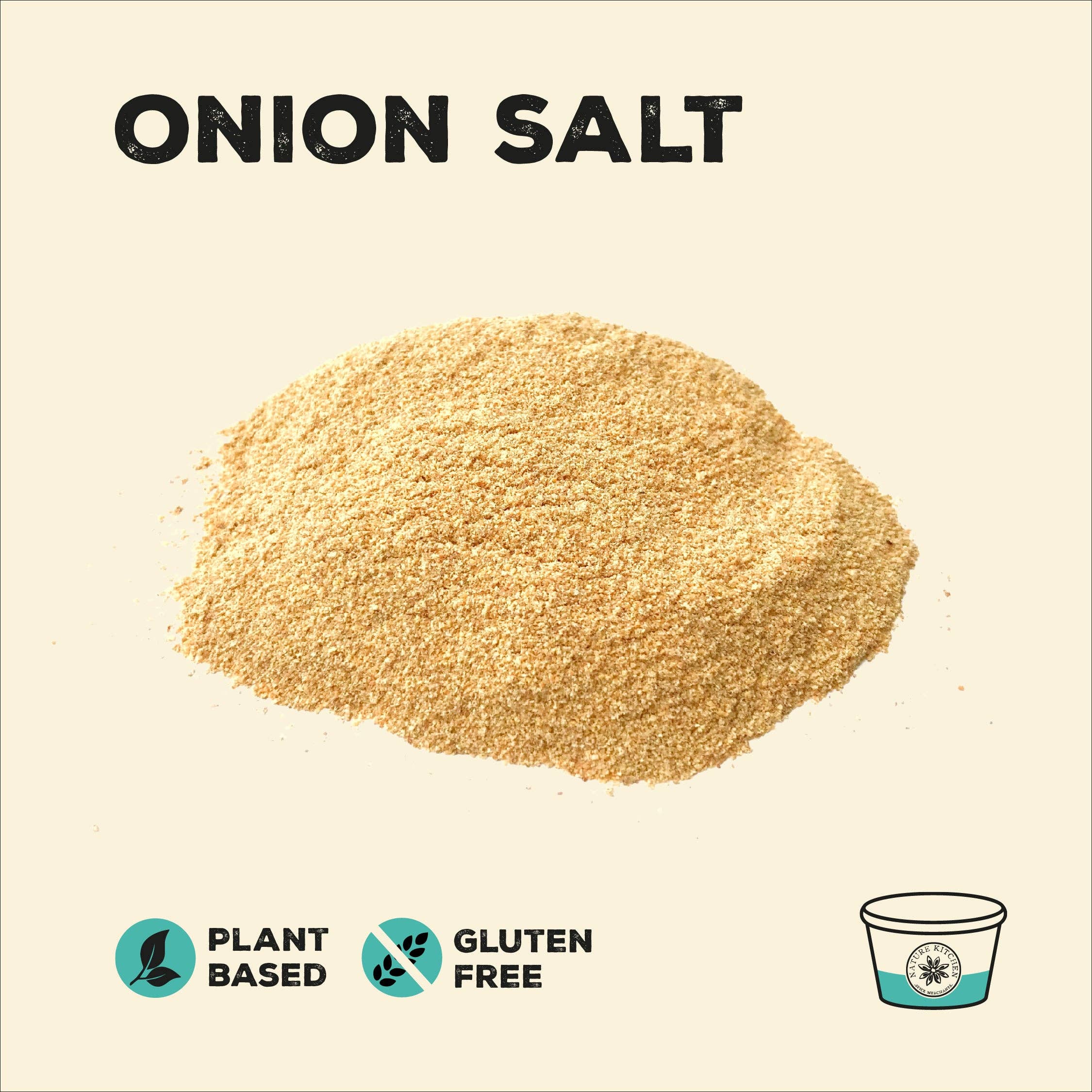 Nature Kitchen Onion Salt (100g) - Image 2