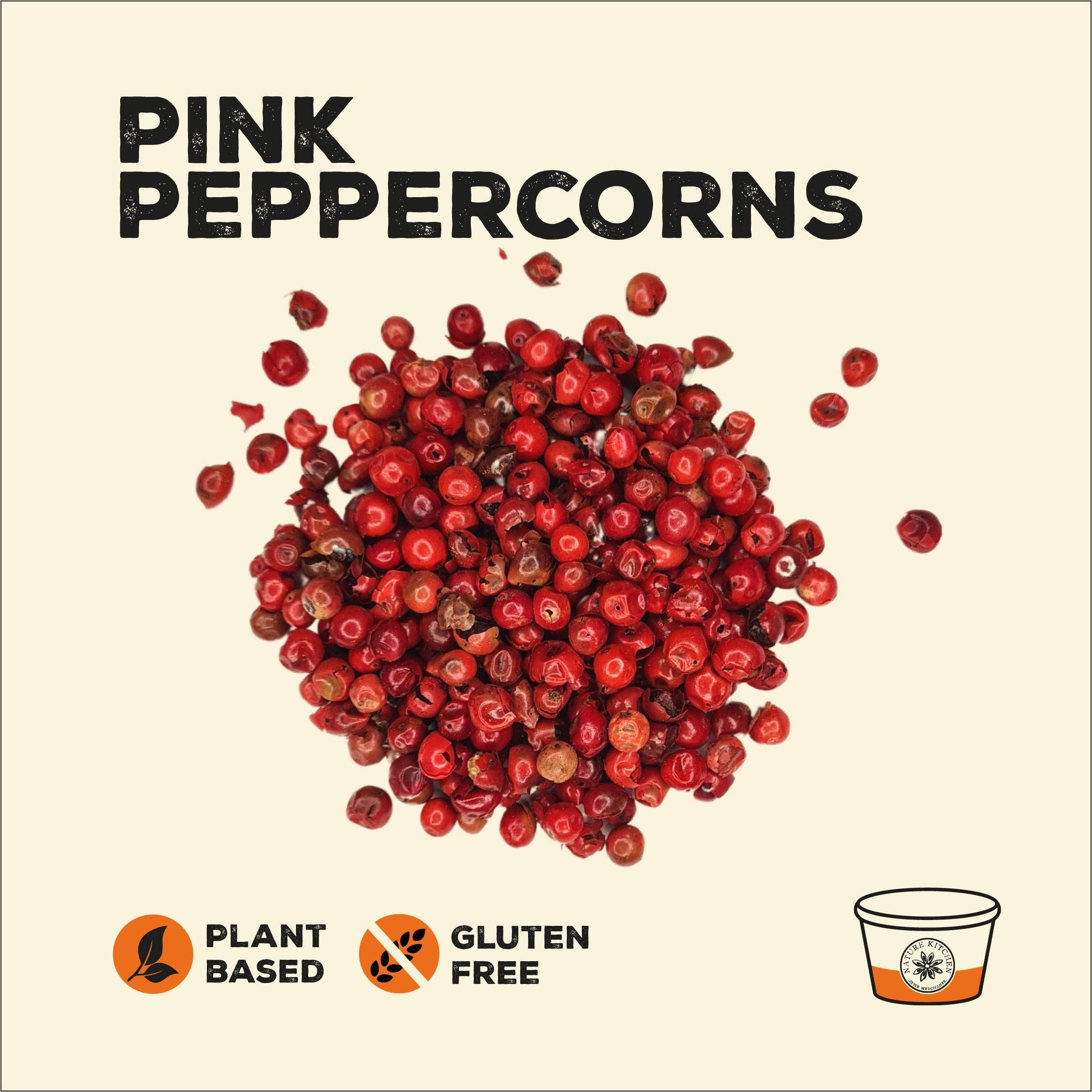 Nature Kitchen Pink or Red Peppercorns (30g) - Image 2