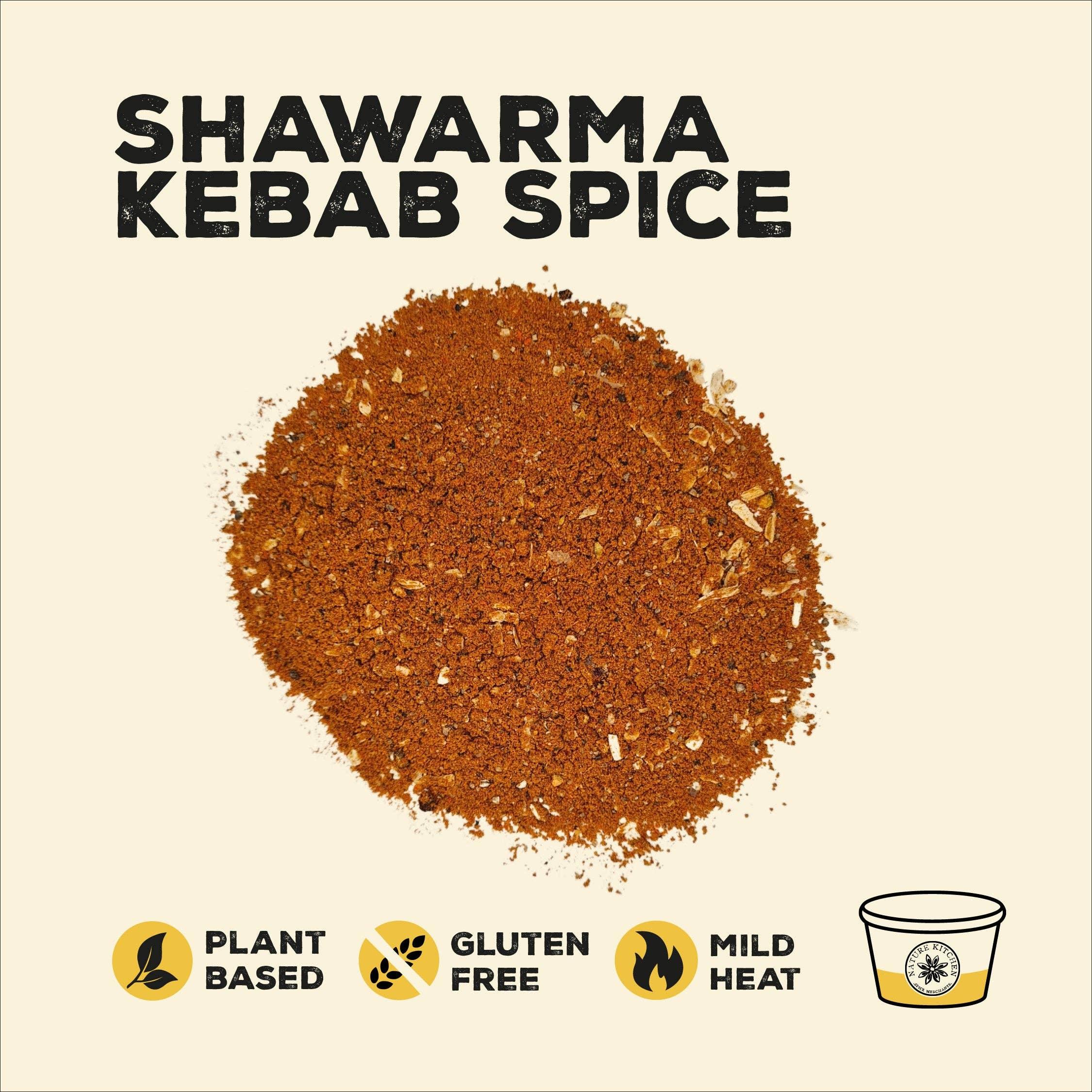 Nature Kitchen Ground Shawarma Turkish Kebab Spice (60g) - Image 2