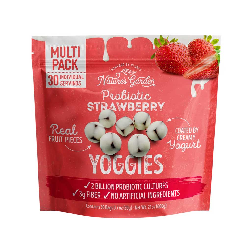 Nature's Garden Probiotic Strawberry Yoggies (30x20g)