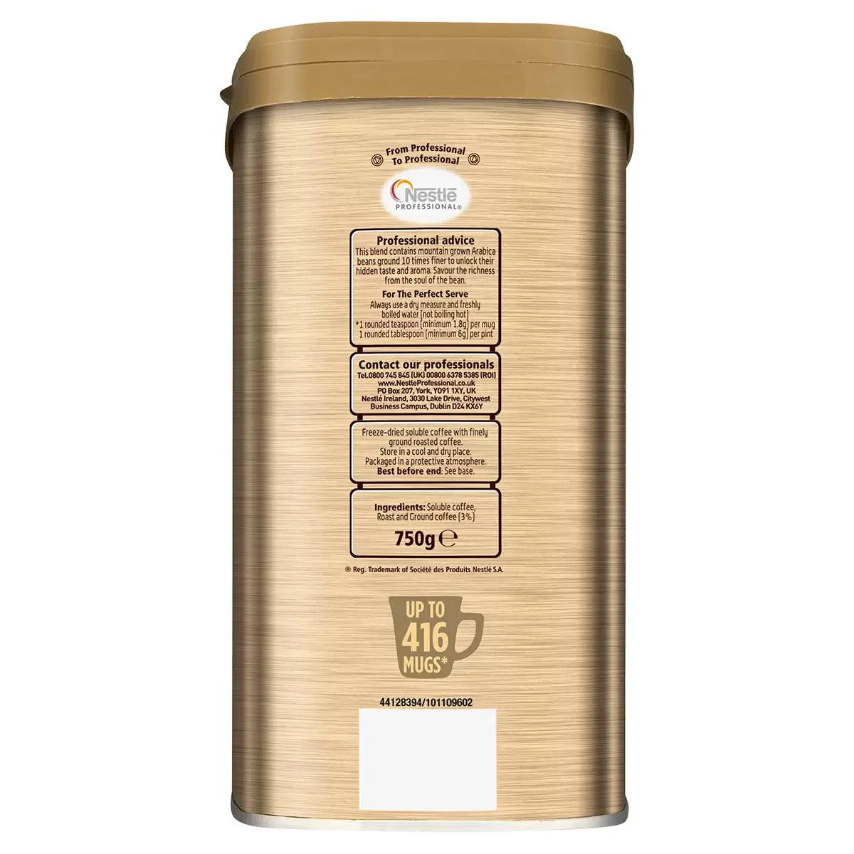 Nescafe Gold Blend Instant Coffee Granules (750g) - Image 3