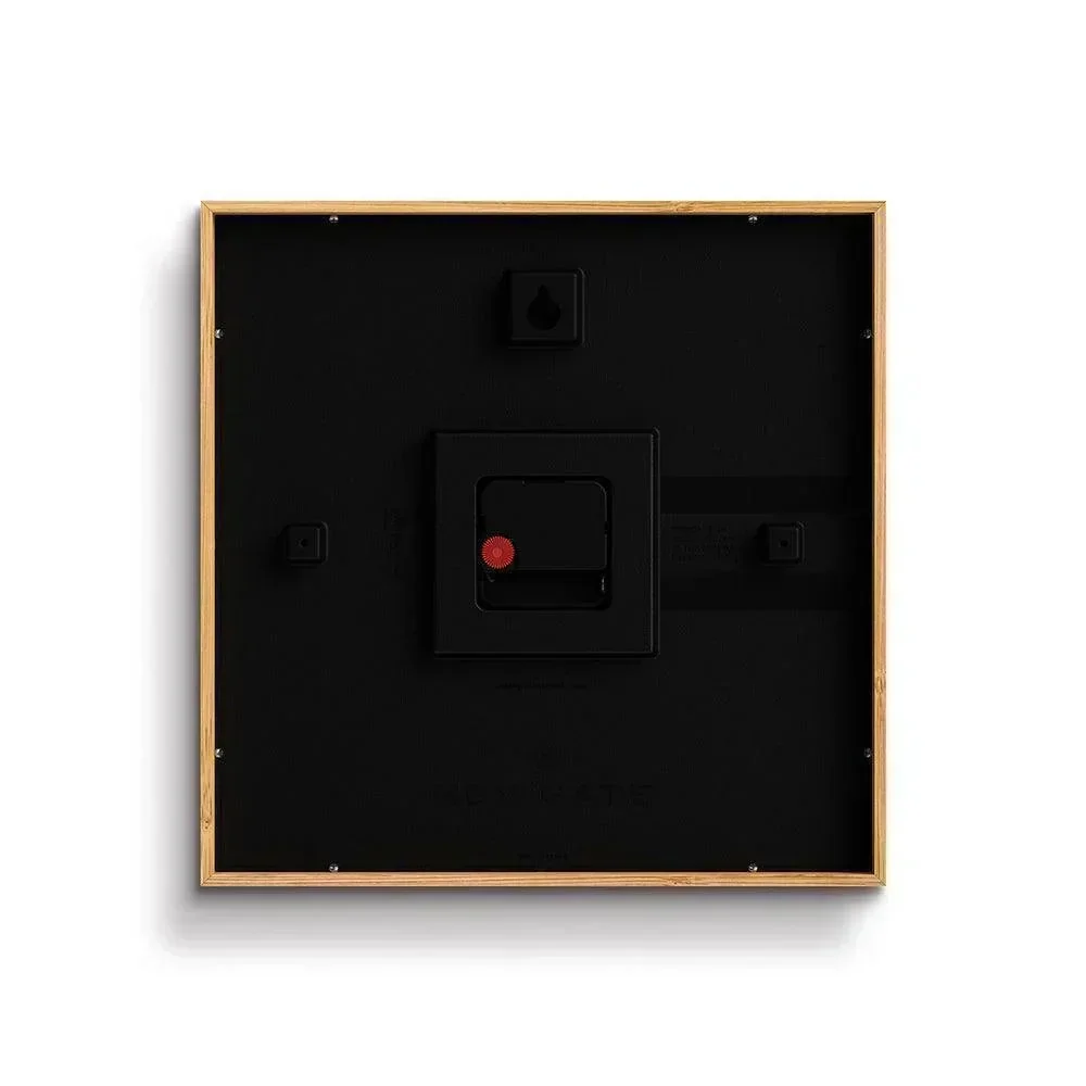 Newgate Fiji Wall Clock - Moped Dial - Bamboo - Image 4