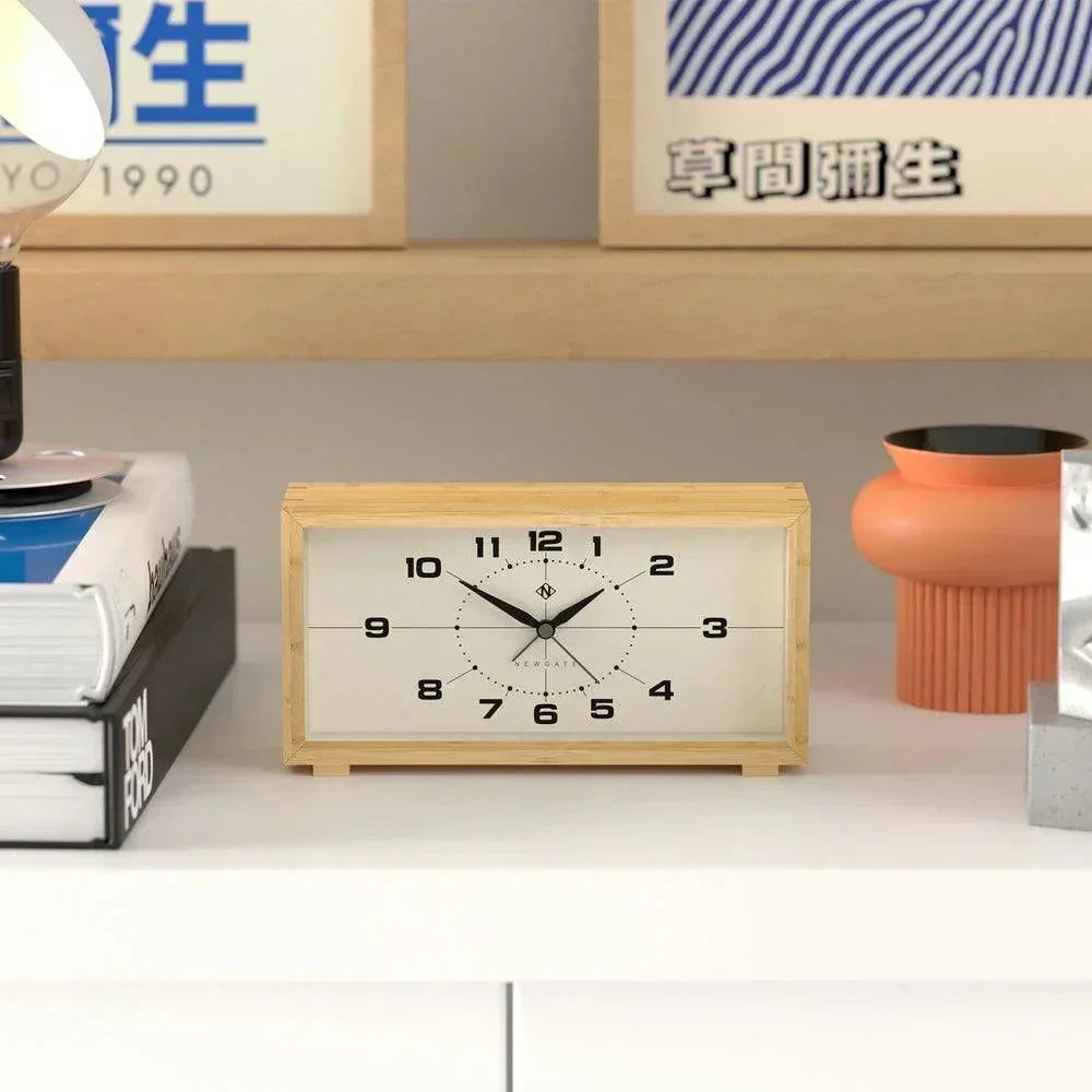 Newgate Lemur Alarm Clock - Bamboo - Image 3