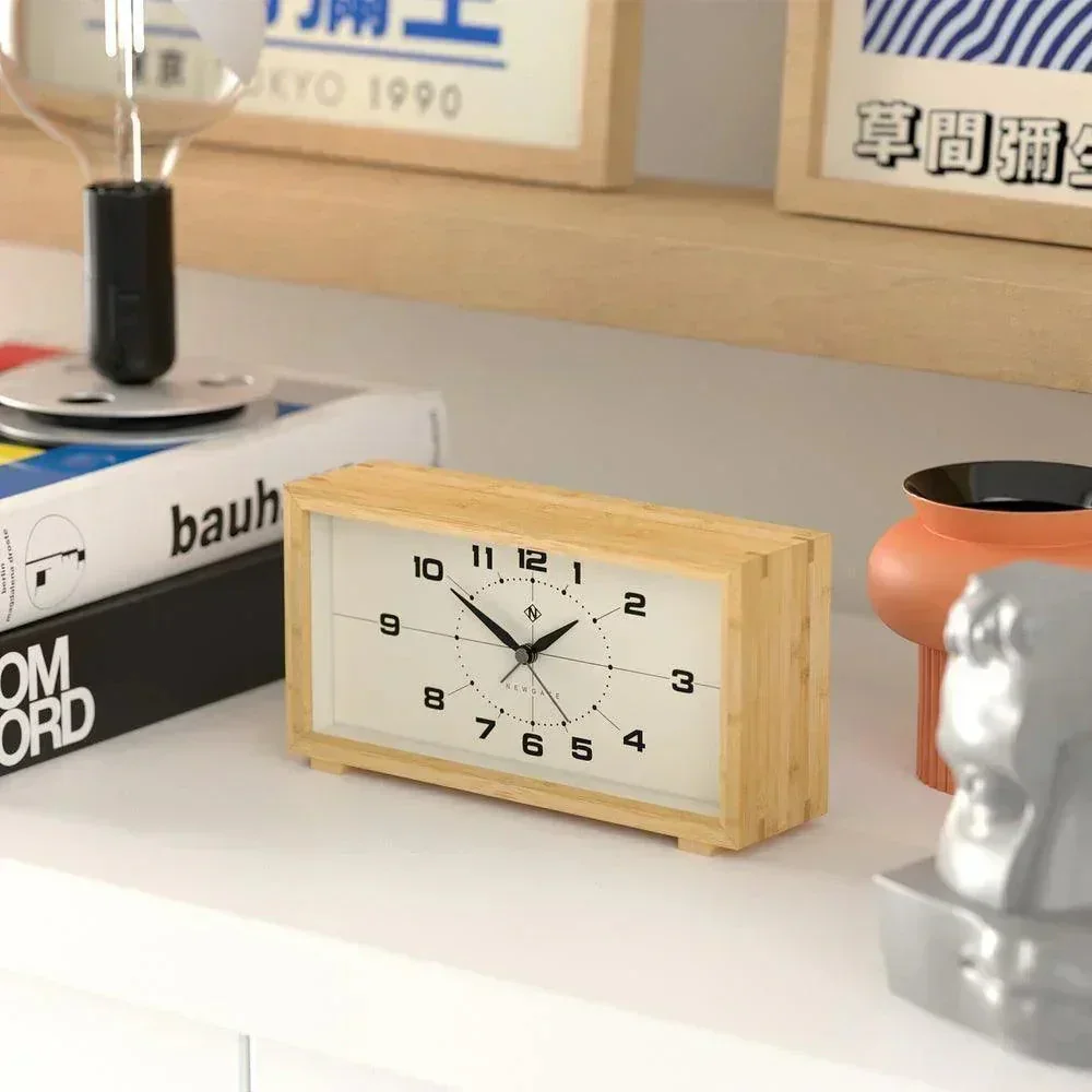 Newgate Lemur Alarm Clock - Bamboo - Image 4