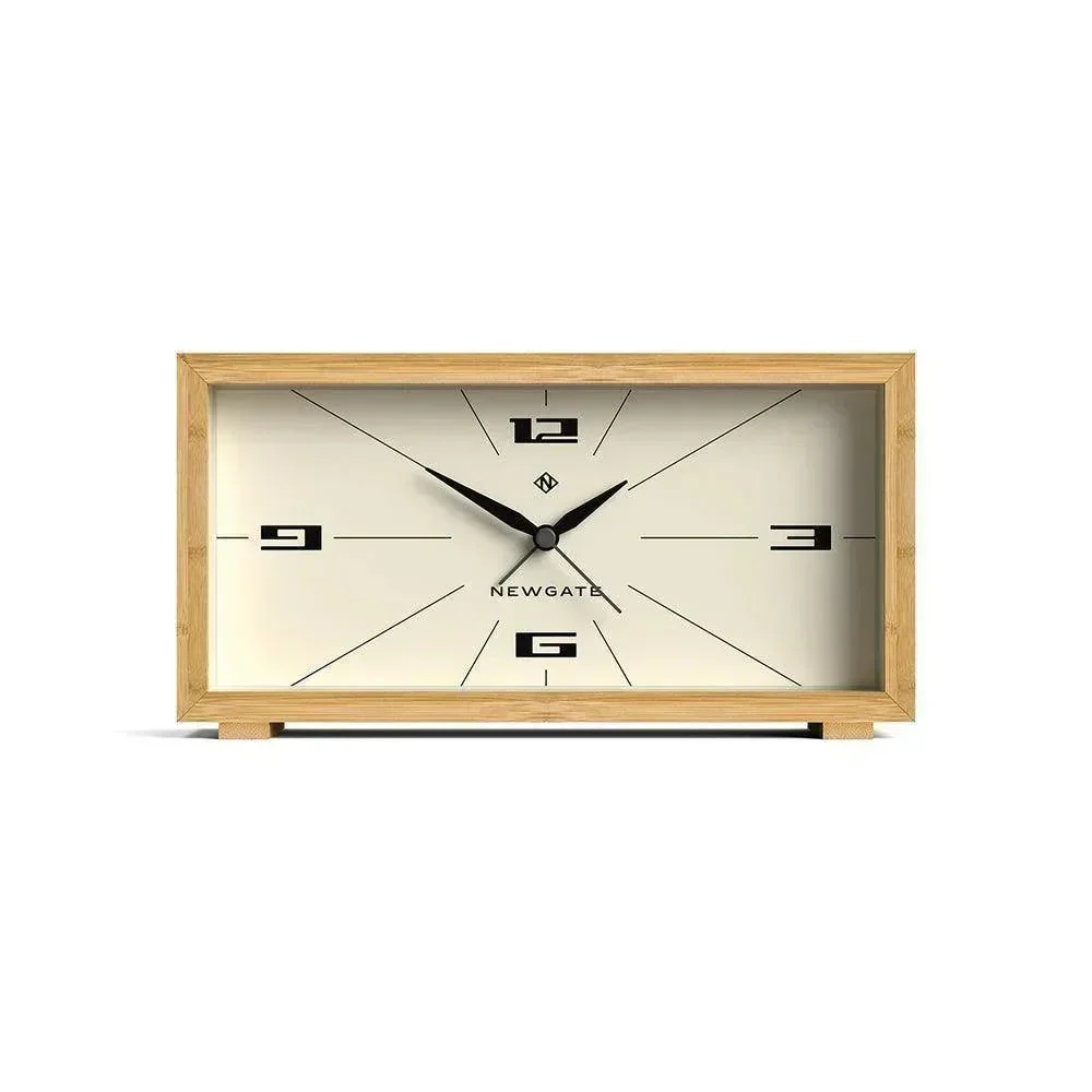 Newgate Lemur Alarm Clock - Bamboo
