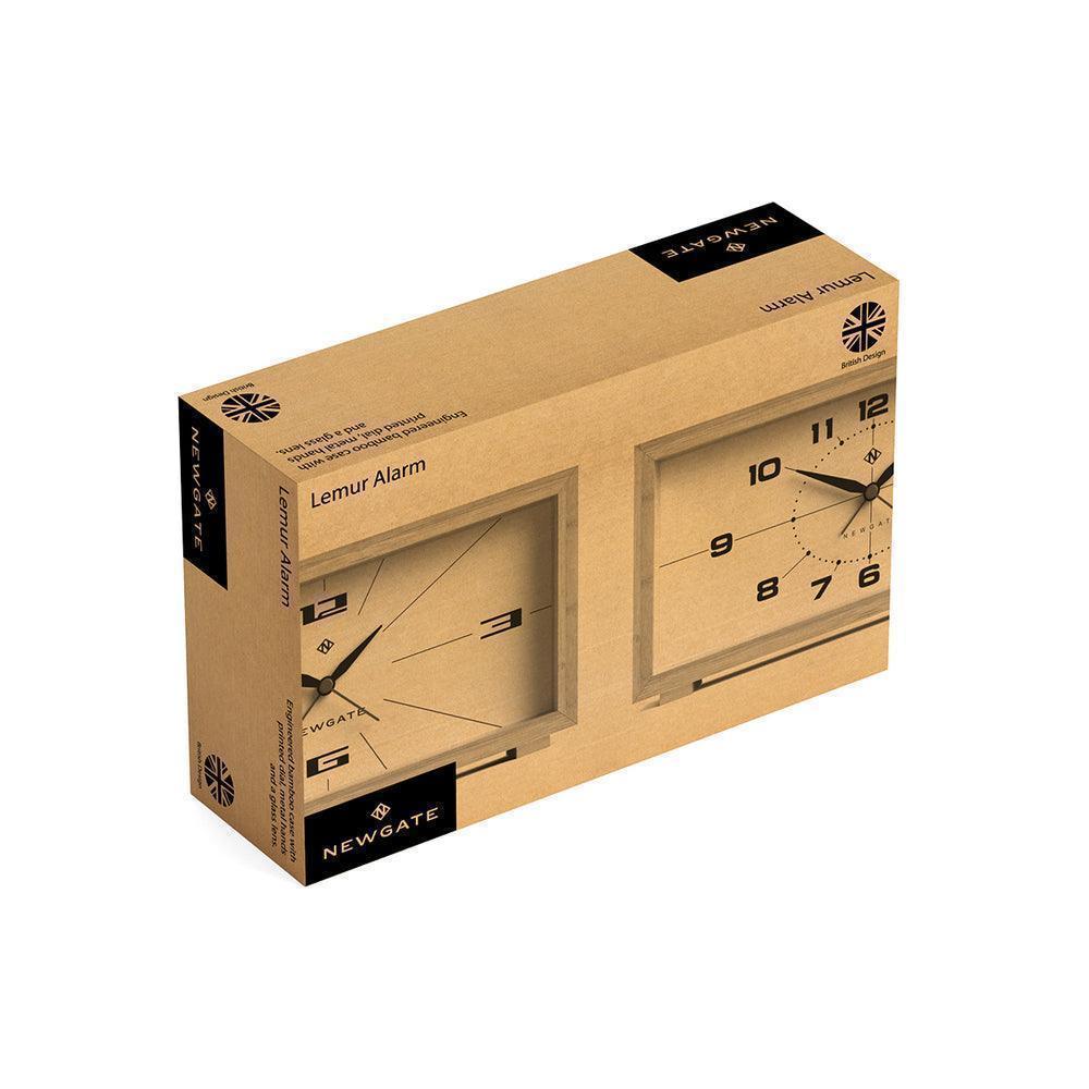 Newgate Lemur Alarm Clock - Bamboo - Image 6