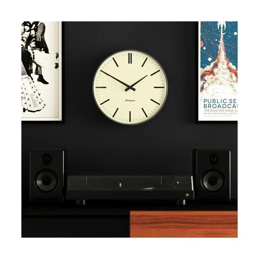 Newgate Radio City Wall Clock - Blizzard Grey - Image 4