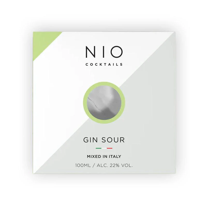 NIO Cocktails - Gin Sour Premixed Cocktail (100ml)