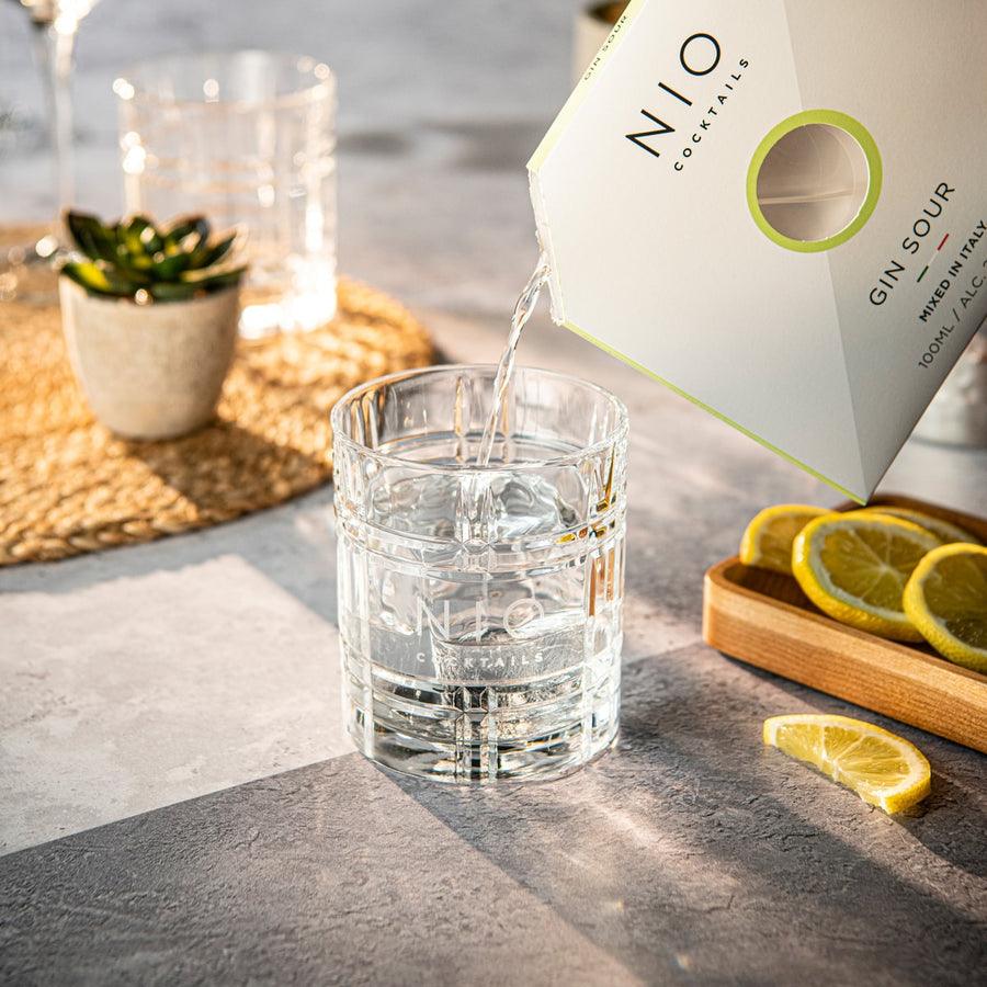 NIO Cocktails - Gin Sour Premixed Cocktail (100ml) - Image 4