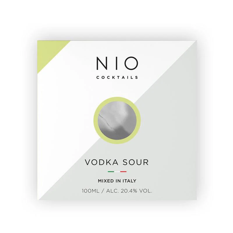 NIO Cocktails - Vodka Sour Premixed Cocktail (100ml)