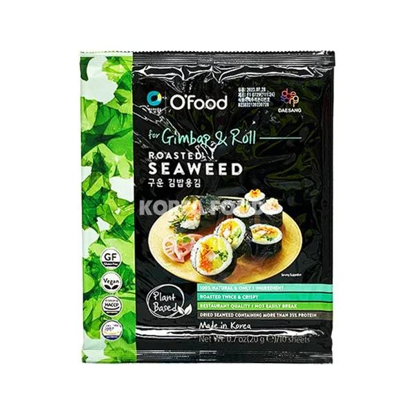OÕFood Roasted Seaweed For Kimbap & Roll (20g)