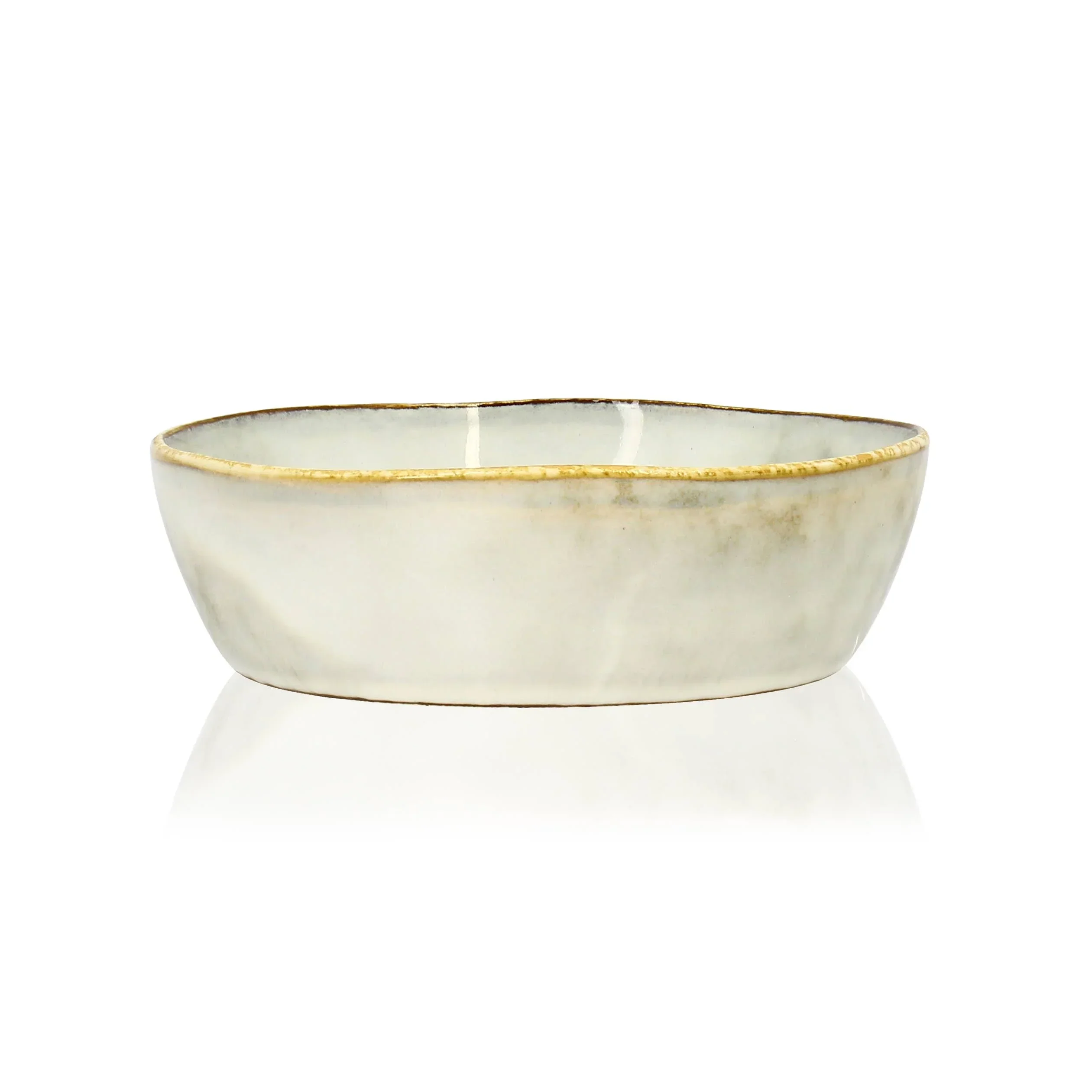 Ogo Living Boral Coupe Plate - Light Beige (16cm)