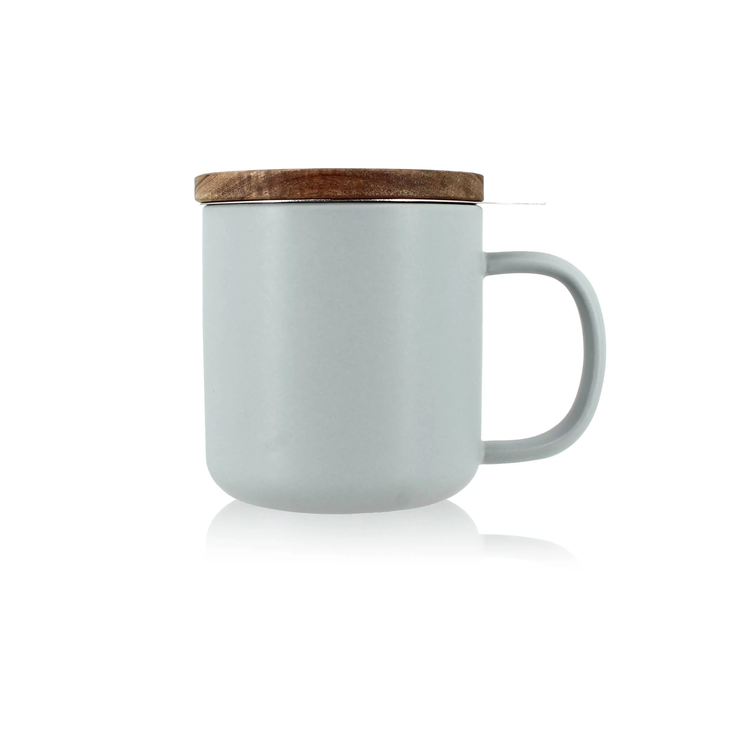 Ogo living Juliet Pearl Grey Stoneware Tea Pot with Lid (300ml)
