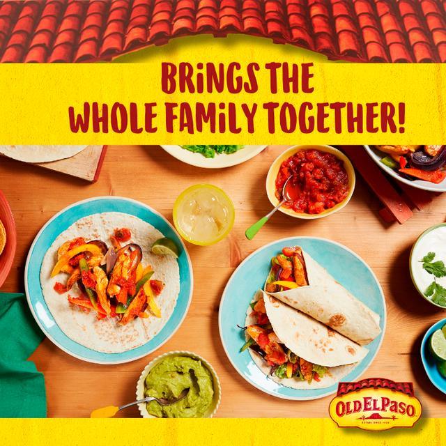 Old El Paso Family Fajita Kit - Smoky BBQ (3x750g) - Image 3