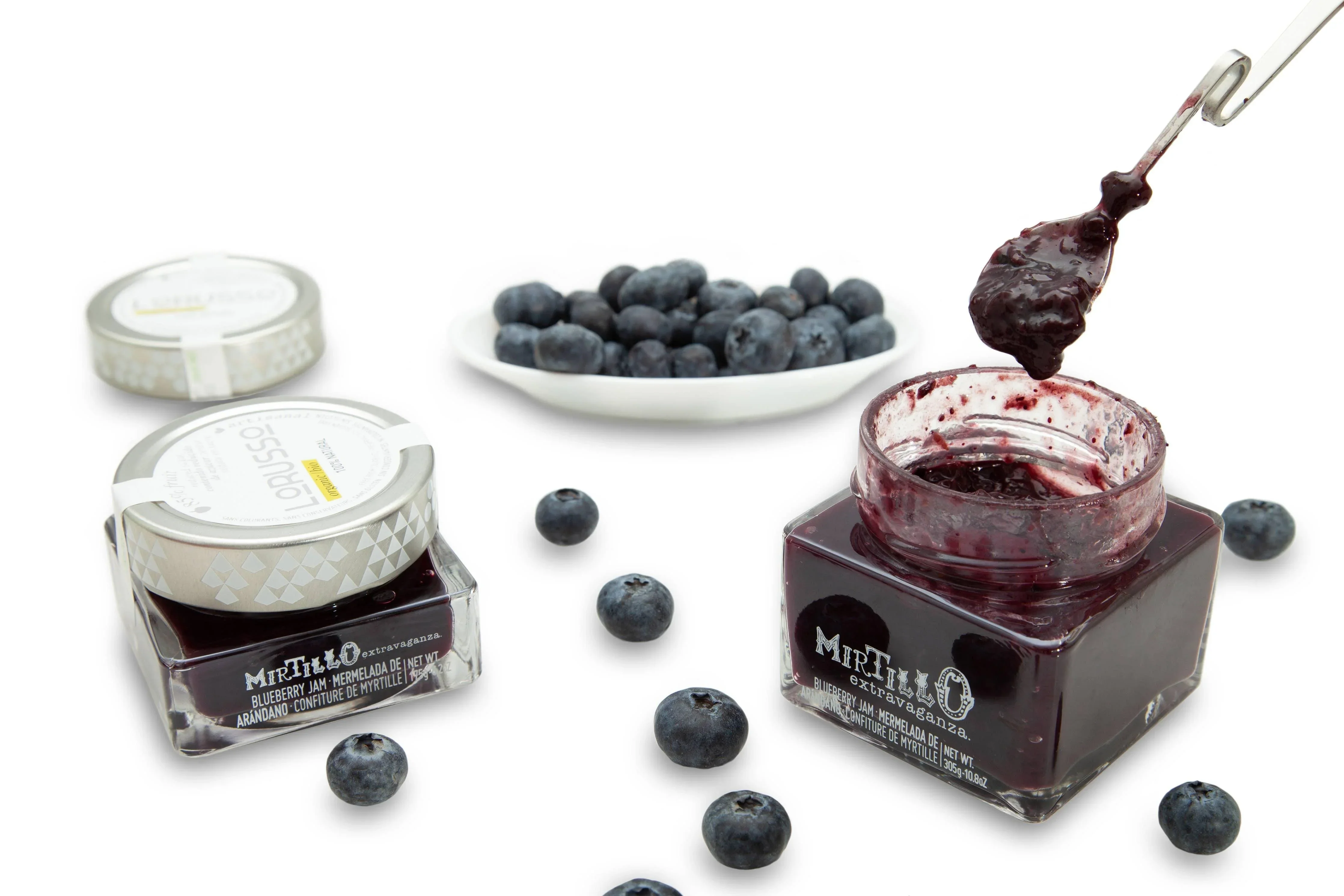 LoRUSSo Organic Artisanal Blueberry Jam (305g) - Image 5