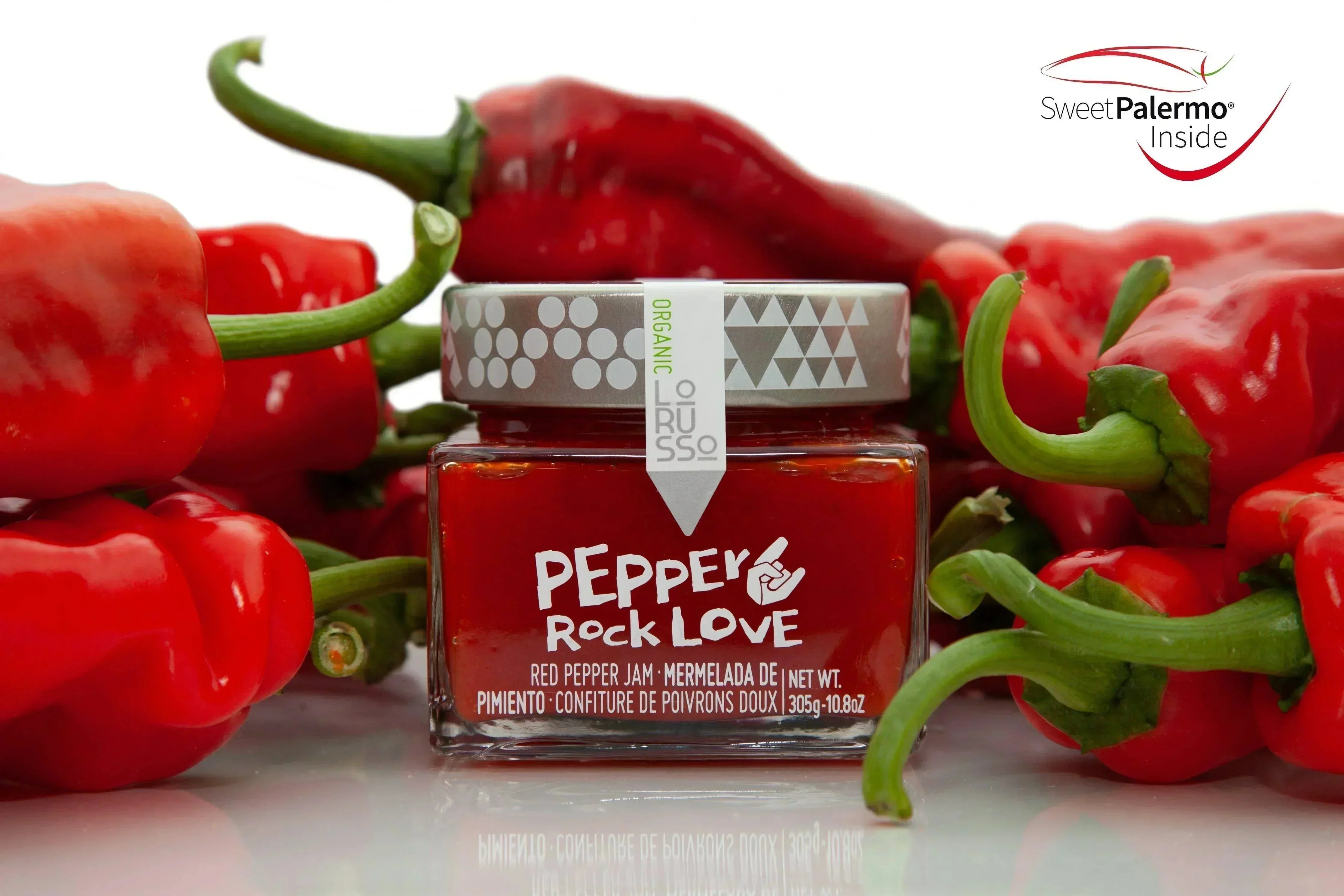 LoRUSSo Organic Artisanal Sweet Pepper Jam (305g) - Image 5