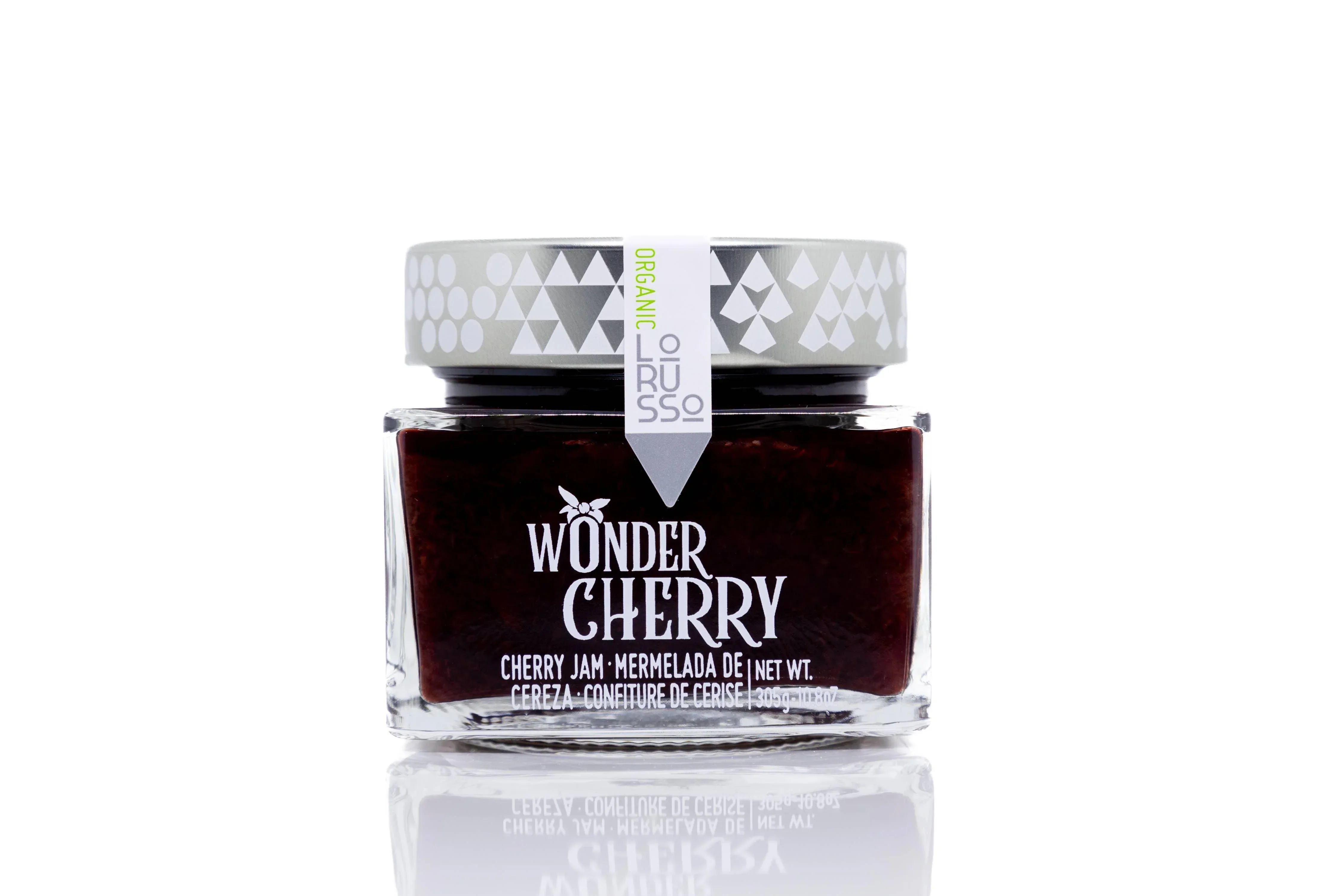 LoRUSSo Organic Artisanal Cherry Jam (305g) - Image 2
