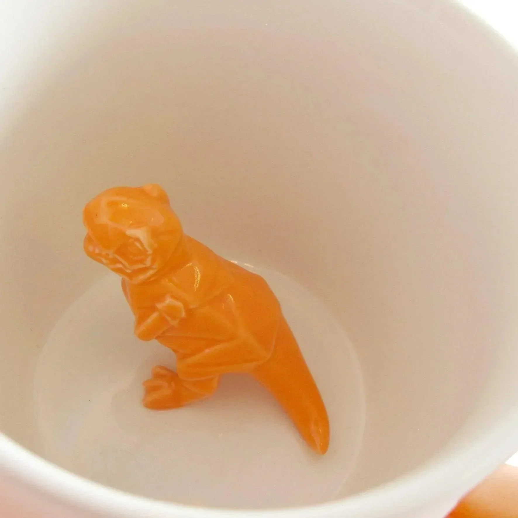 House of Disaster Origami Orange Dino Cup - Image 5