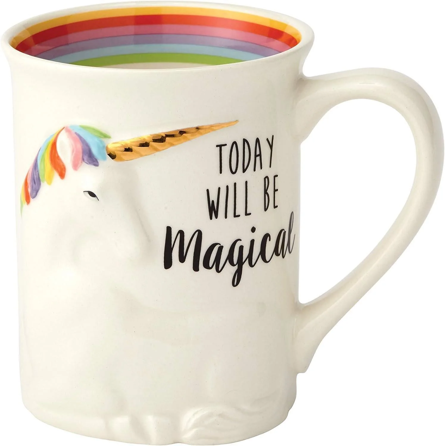Our Name Is Mud Magical Sculpted Unicorn Mug
