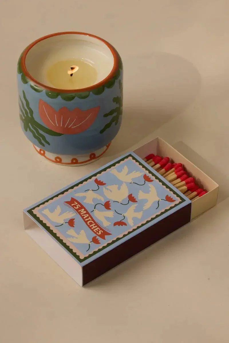 Paddywax A Dopo Box of 75 Long Matches - Flower - Image 2