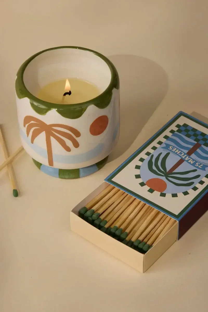 Paddywax A Dopo Box of 75 Long Matches - Palm Tree - Image 2