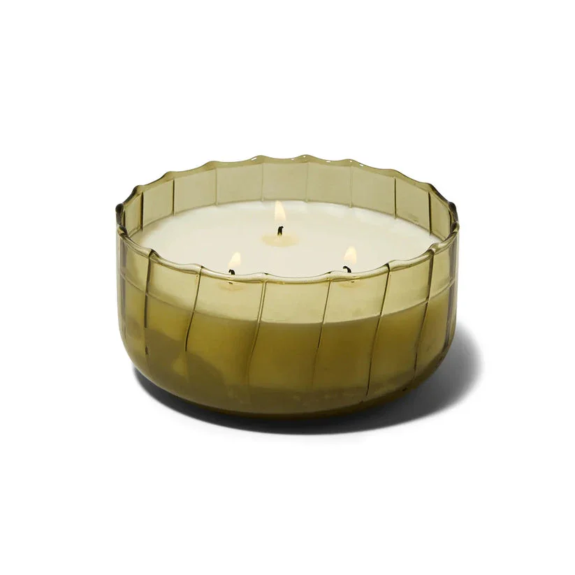 Paddywax Ripple Glass Candle - Secret Garden (340g)