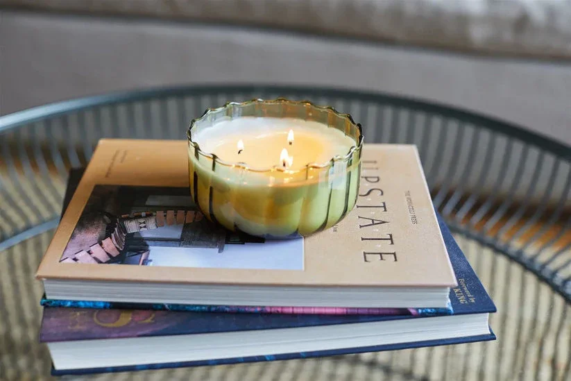 Paddywax Ripple Glass Candle - Secret Garden (340g) - Image 2