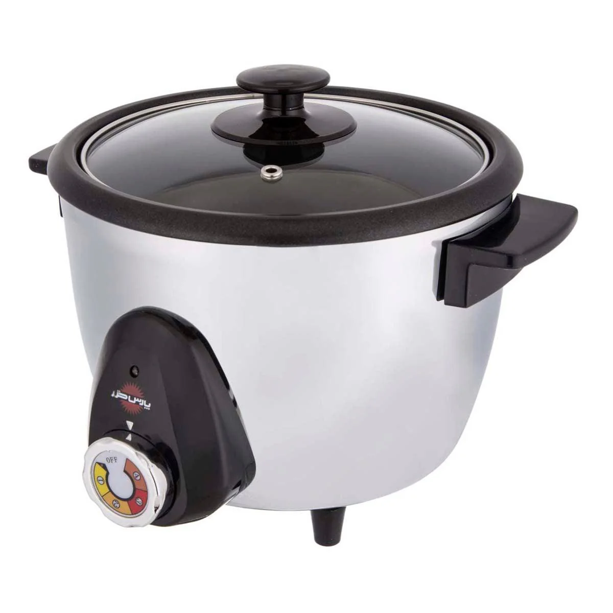 Pars Khazar Steel Automatic Rice Cookers - 4 Person - Image 2