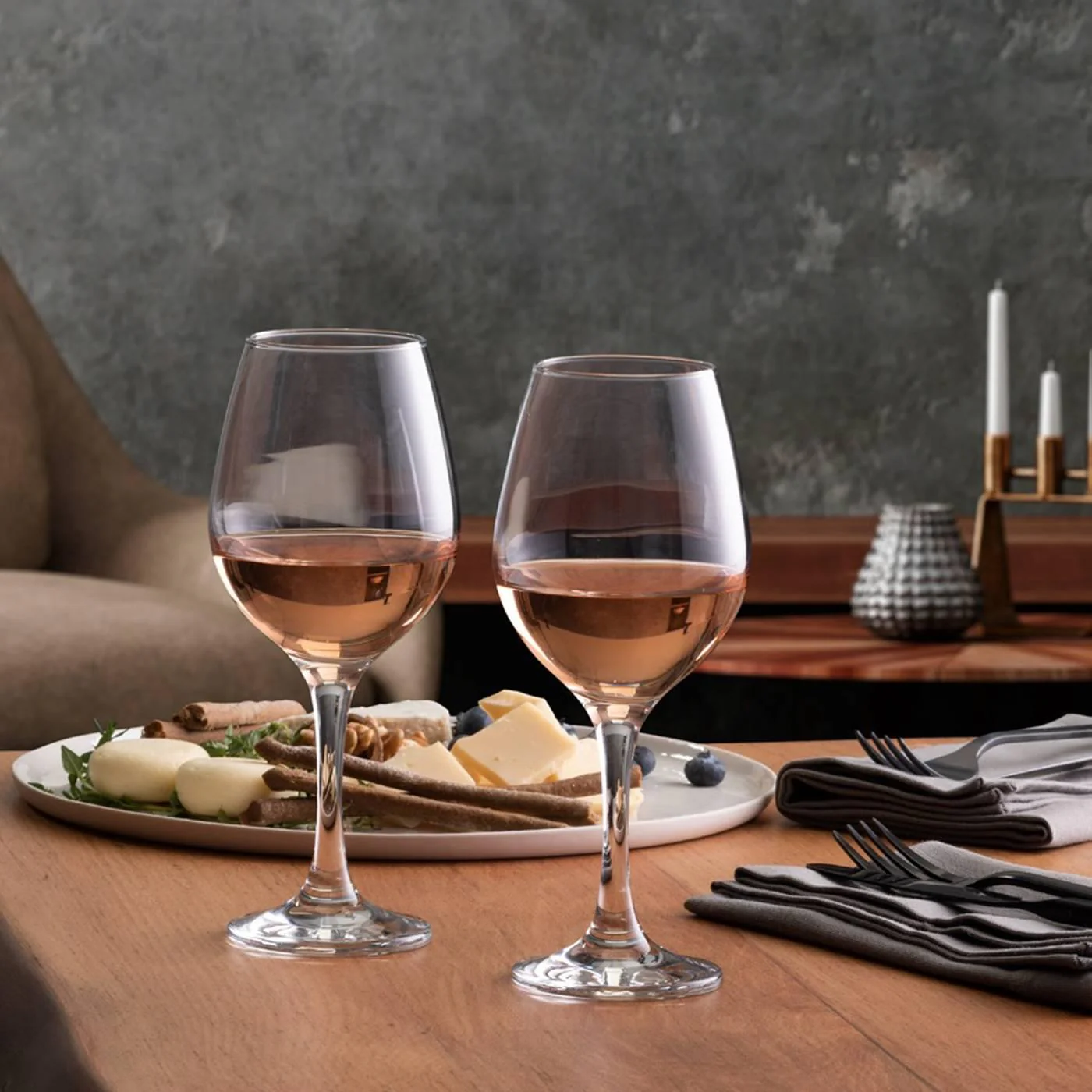 Amber Red Wine Glass - Set of 6 (460ml) - Image 3