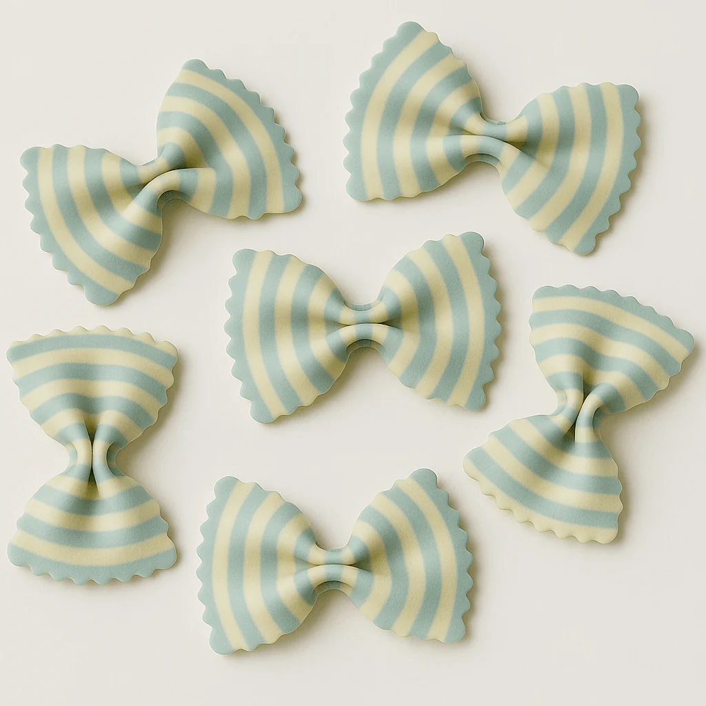 Pastificio Del Colle - Farfalle Bianco blue Pasta (150g) - Image 2