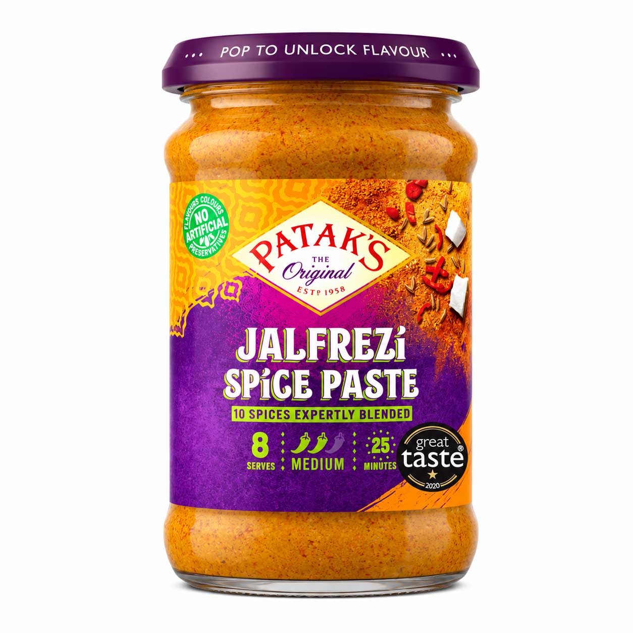 Pataks Jalfrezi Spice Paste (283g)