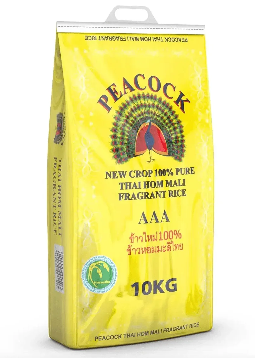 Peacock Thai Fragrant Rice - Hom Mali (10kg)
