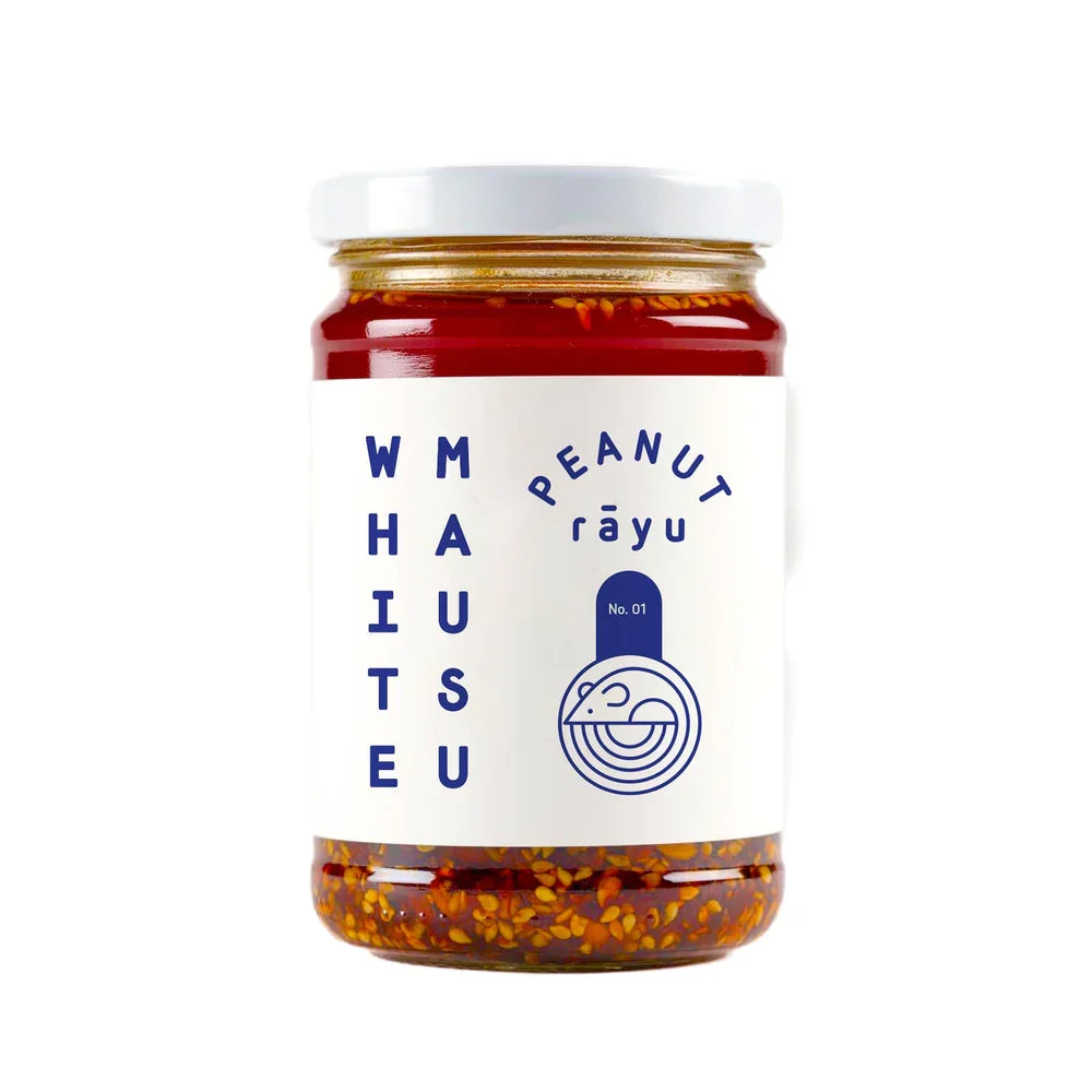 White Mausu Peanut Rayu Sauce (240g)