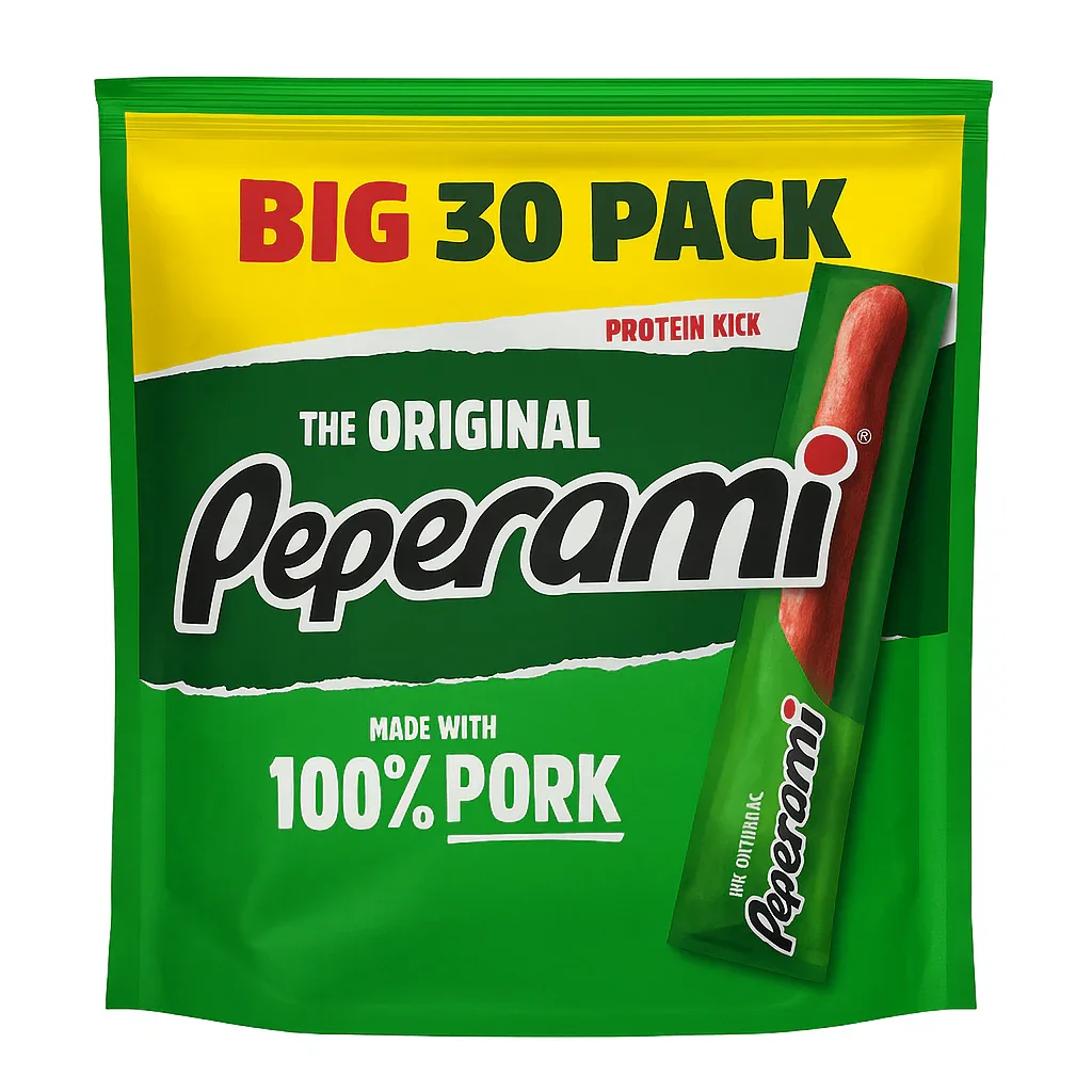 Peperami Original Smoked Pork Salami Sausage (30x20g)