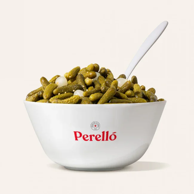 Perello Cocktail Gherkins Jar (354g) - Image 3