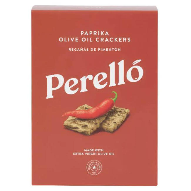 Perello Paprika Olive Oil Crackers (150g)