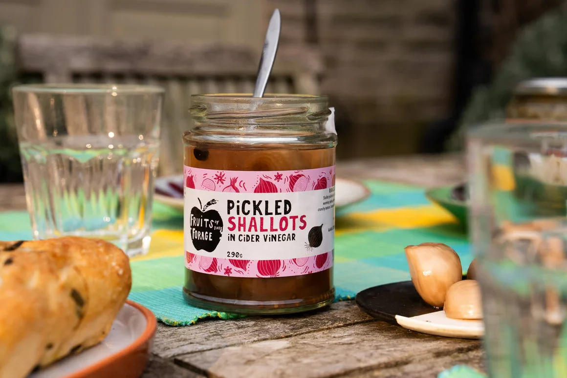 Fruits of the Forage - Pickled Shallots In Cider Vinegar (290g) - Image 3