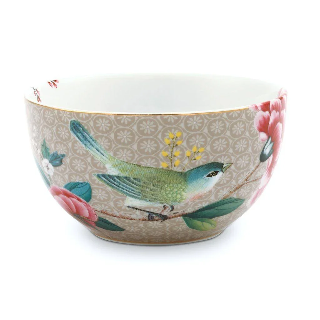 Pip Studio - Blushing Birds Khaki Bowl 12cm