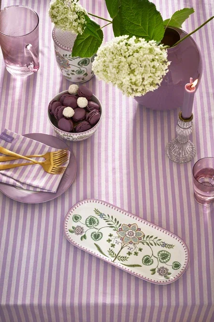 Pip Studio Cake Tray Lily & Lotus Off White (33cm) - Image 2