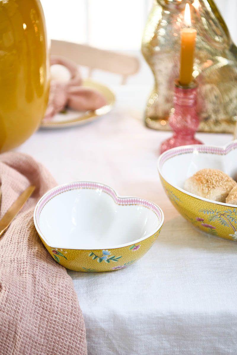 Pip Studio - La Majorelle Baking Dish Heart - Yellow (16cm) - Image 2