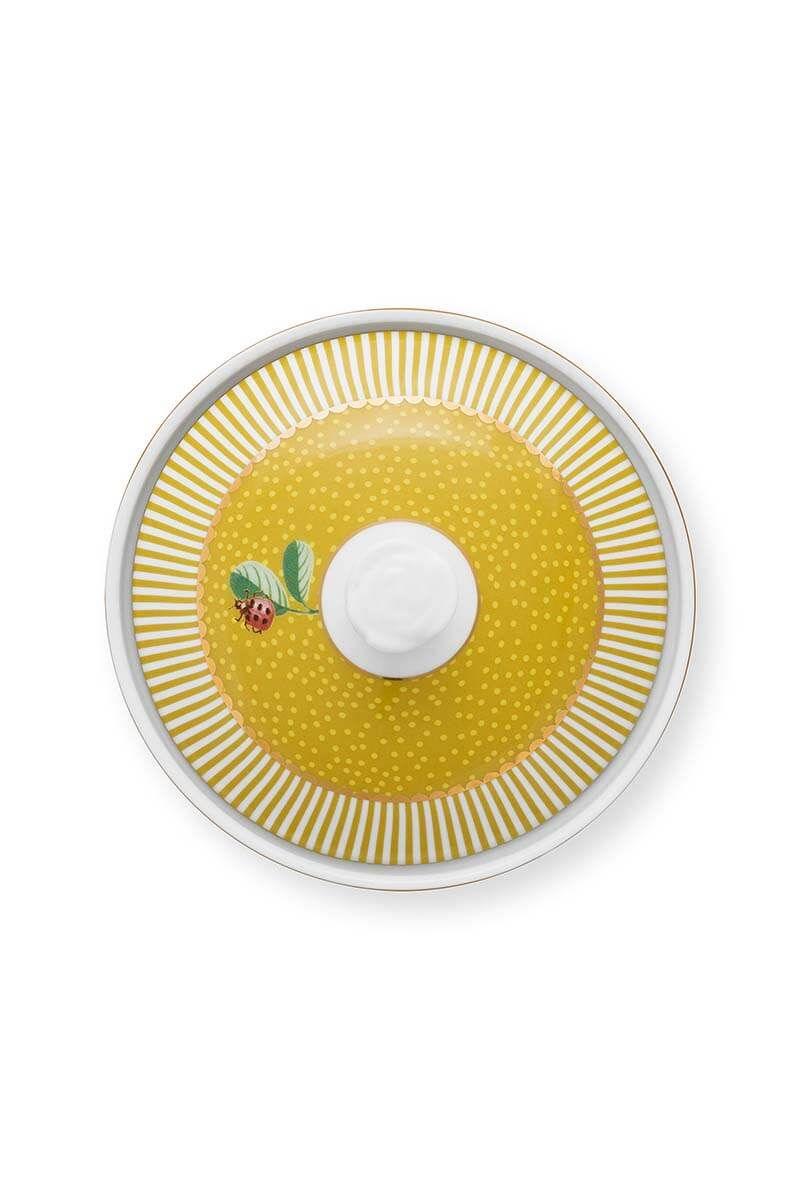 Pip Studio - La Majorelle Sugar Bowl - Yellow (300ml) - Image 5