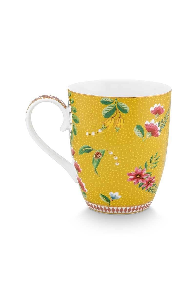 Pip Studio - Large La Majorelle Set of 2 Mug - Yellow (350ml) - Image 3