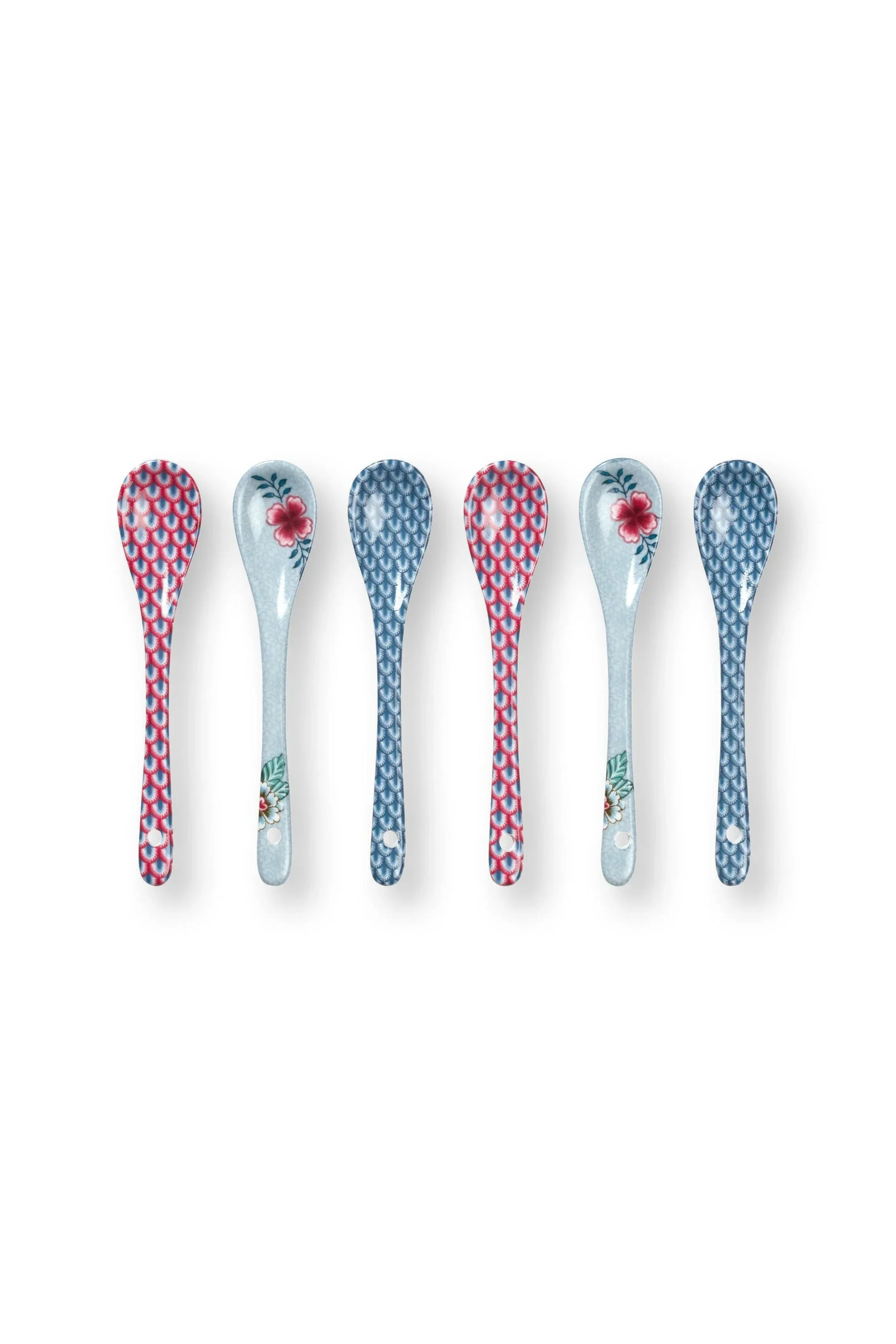 Pip Studio - Teaspoon Giftset Oriental Flower Festival Blue (13cm) - Image 2