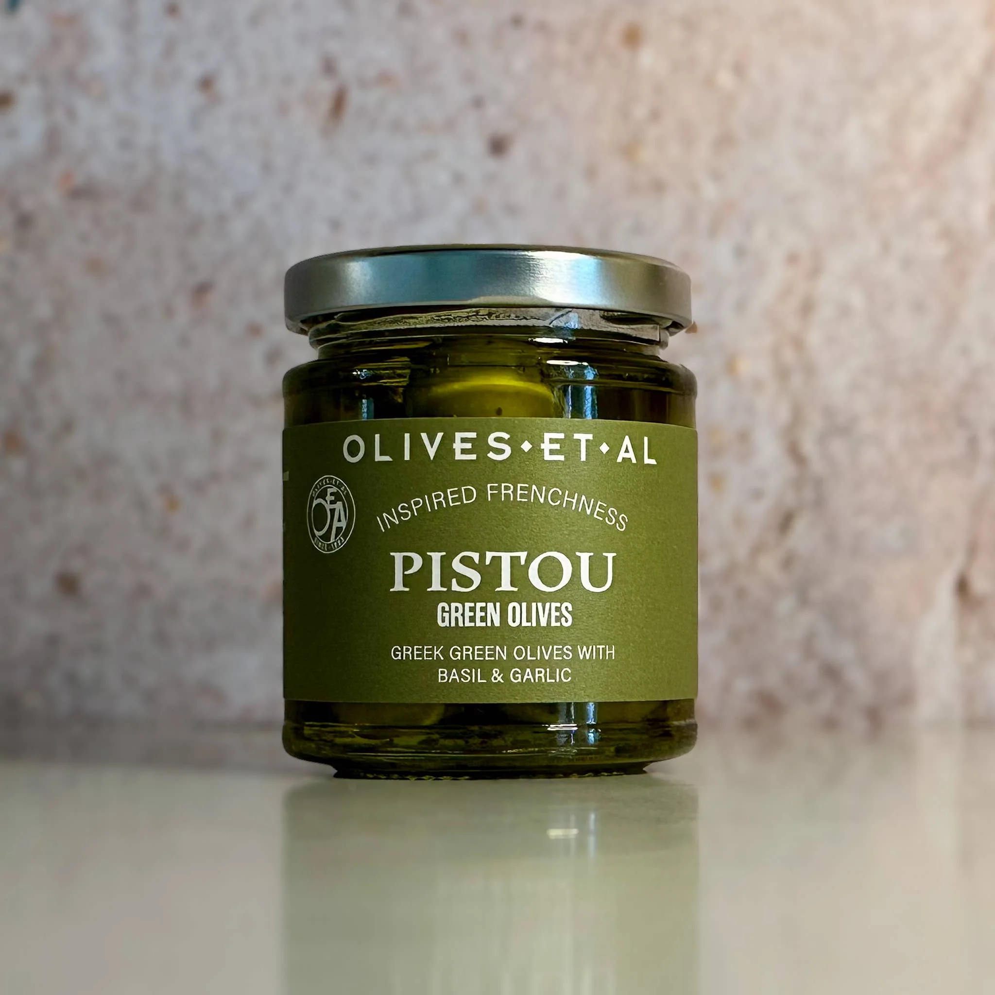 Olives Et AI Pistou Basil & Garlic Whole Olives (150g) - Image 4