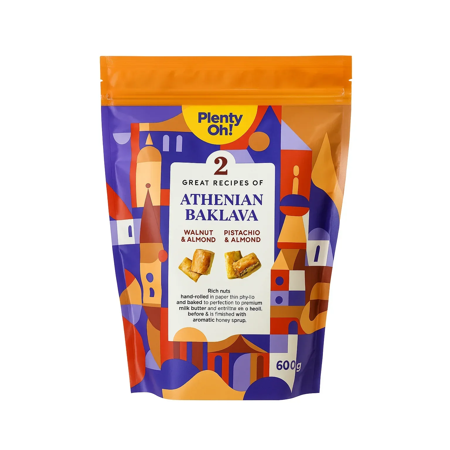 Plenty Oh! Athenian Baklava Assortment (600g)