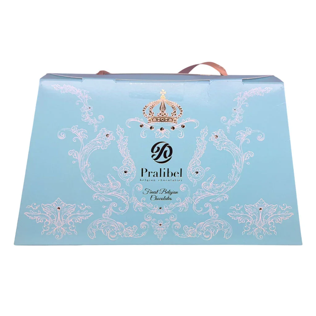 Pralibel Finest Belgian Assorted Chocolates Gift Bag - Turquoise - Image 4