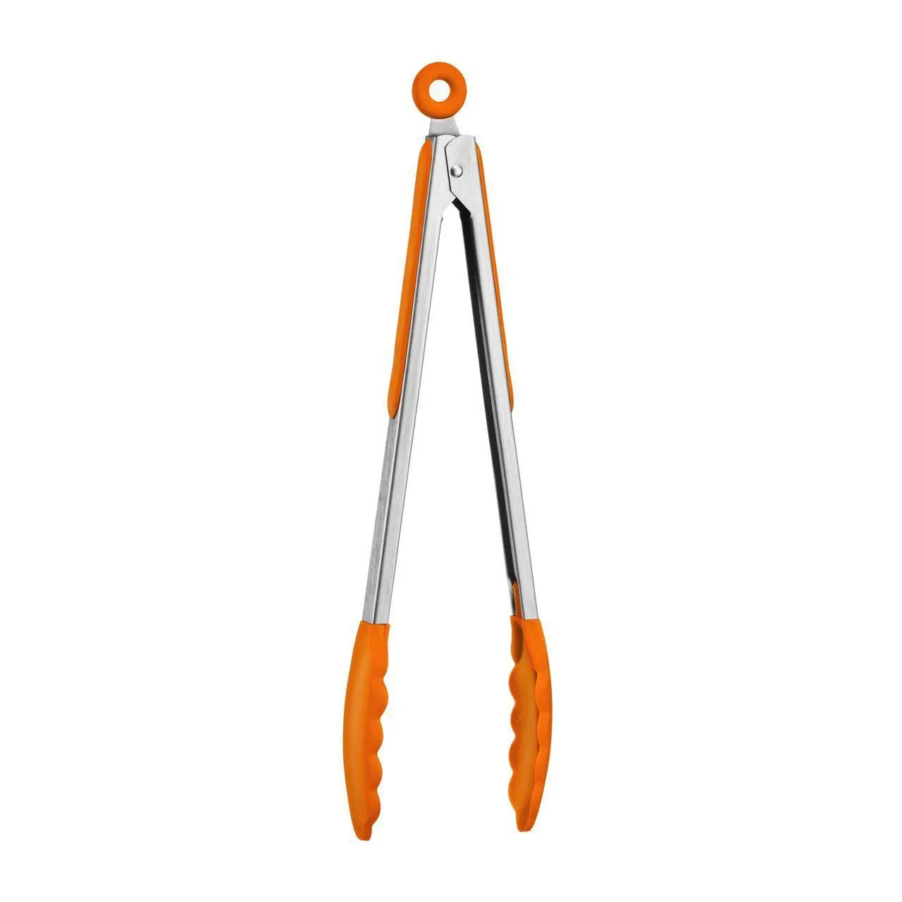Premier Housewares Orange Silicone Zing Tongs