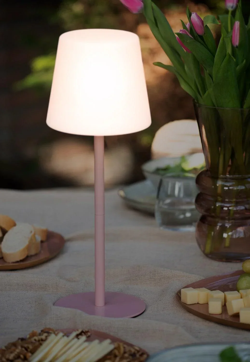 Present Time Leitmotiv Outdoor Table Lamp - Soft Pink - Image 4