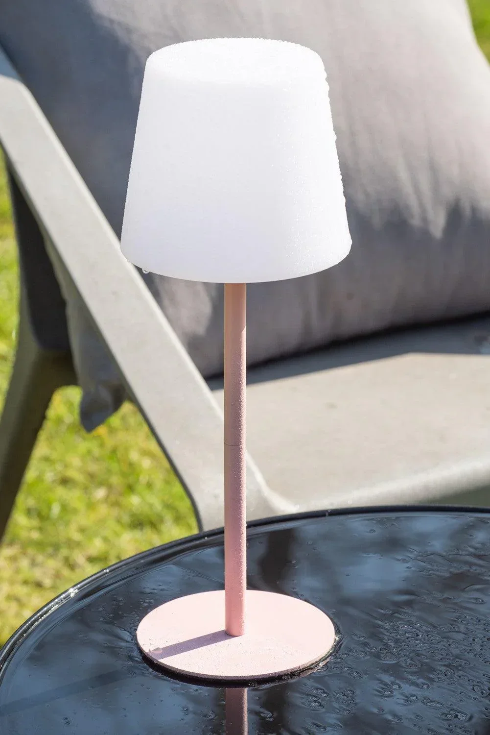 Present Time Leitmotiv Outdoor Table Lamp - Soft Pink - Image 7